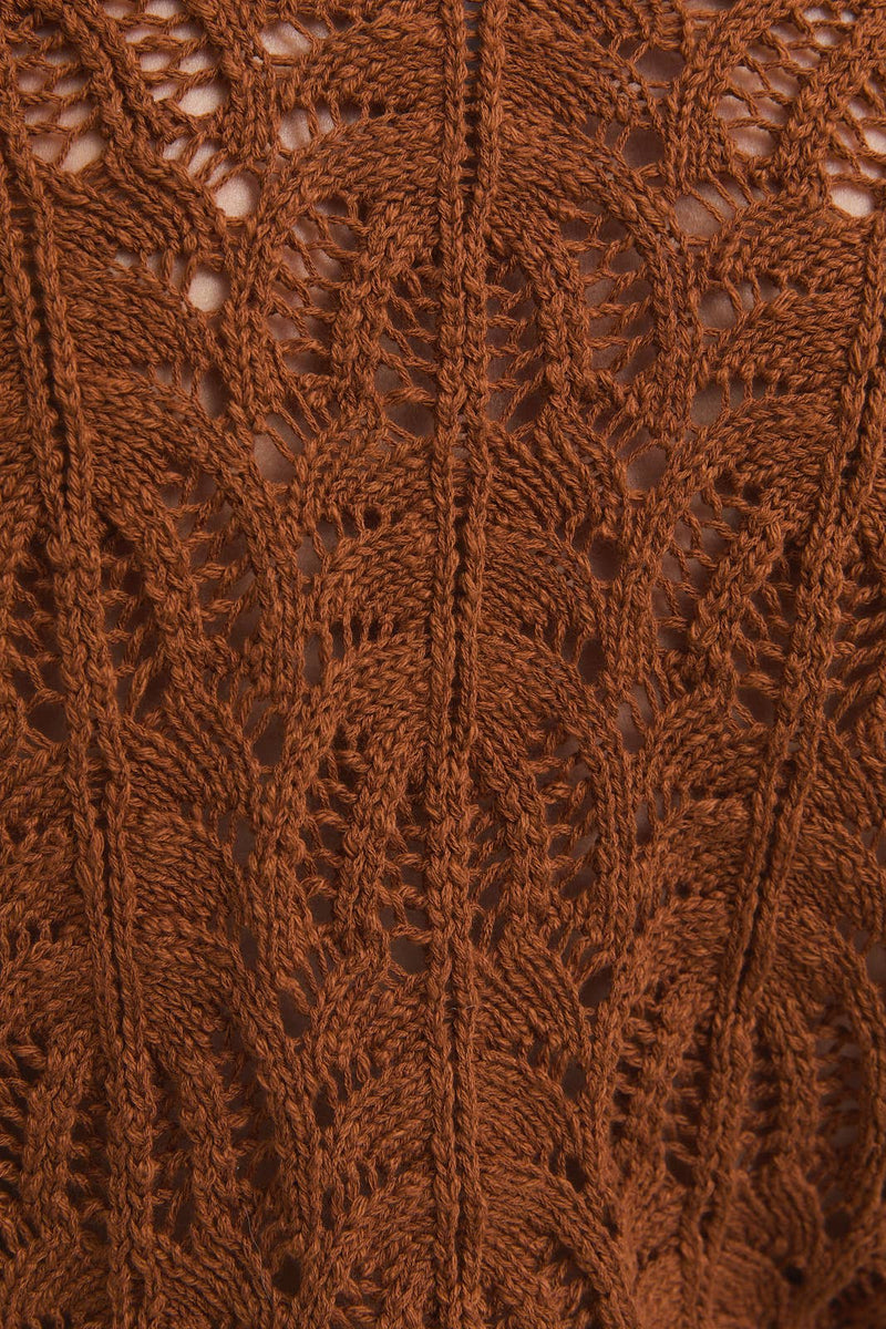 Bell Sleeve Knit Cardi (S-3XL)