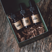 Mammoth Beard - Argan Beard Oil Three Pack Tester Kit | Mammoth Beard Co.: The Gentleman's Kit