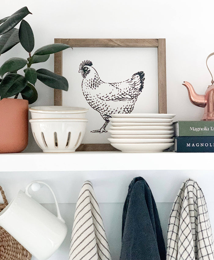 Ashwood Designs - Chicken: Dark Walnut