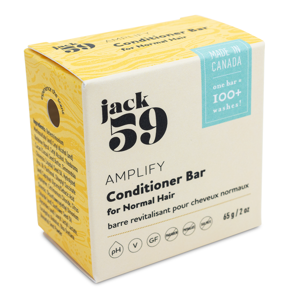 Jack59 Amplify Conditioner Bar - Woodsy & Citrus-Infused