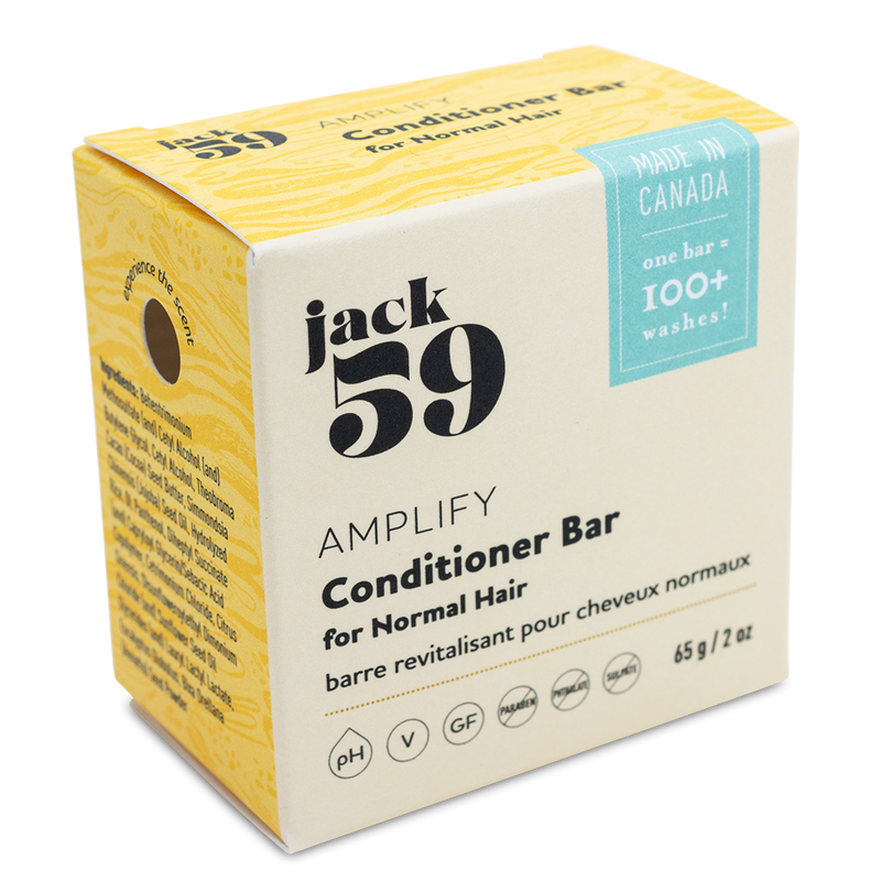 Jack59 Amplify Conditioner Bar - Woodsy & Citrus-Infused