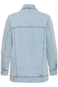 Kaffe Curve-Denim Jacket Light Blue Wash