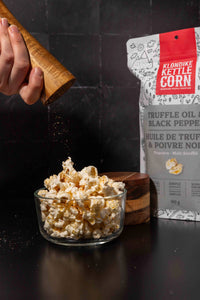 Klondike Kettle Corn - Truffle Oil & Cracked Black Pepper Popcorn