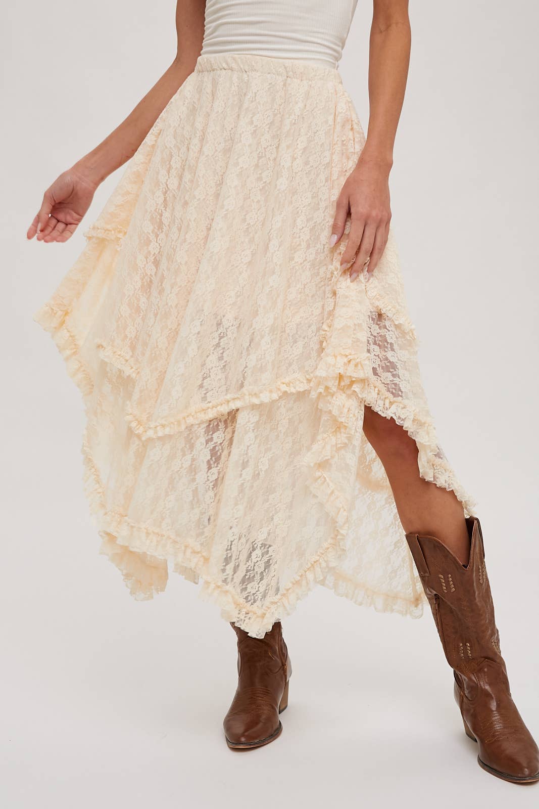 Prairie Fields Lace Skirt