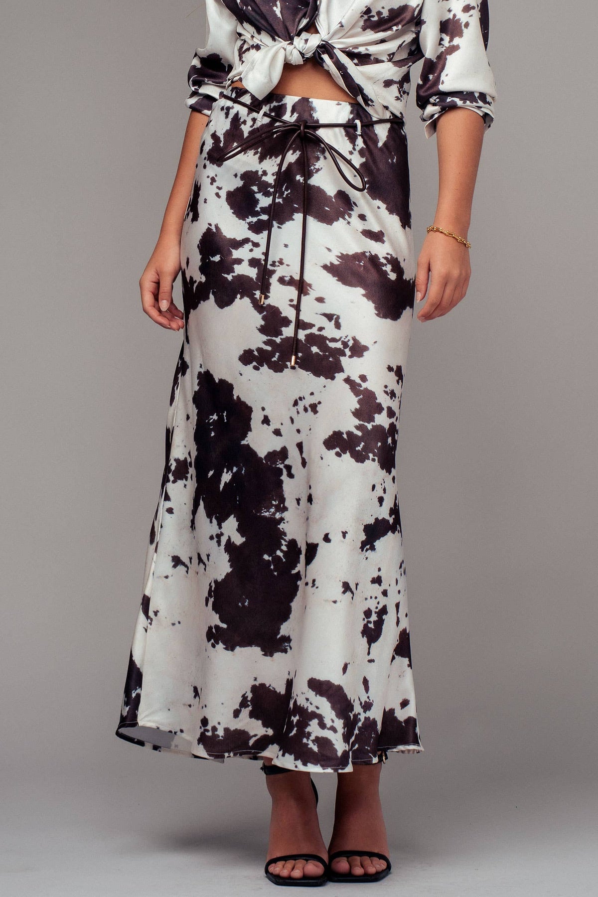 Cowprint Queen Skirt