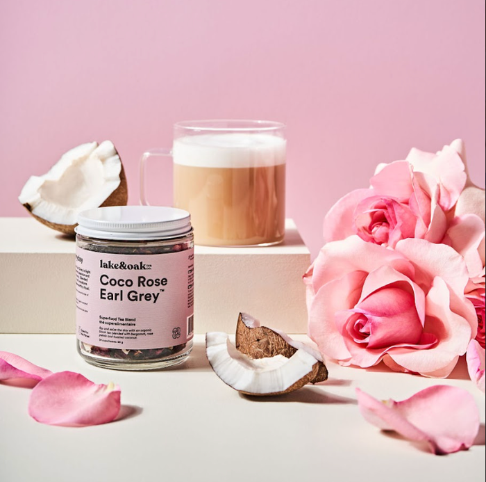 Lake & Oak Tea Co. - Coco Rose Earl Grey