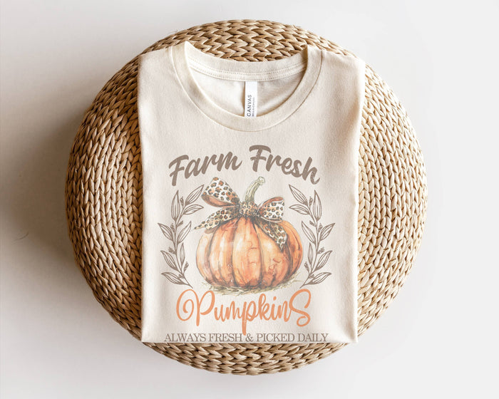 Farm Fresh Pumpkins Graphic Tee
