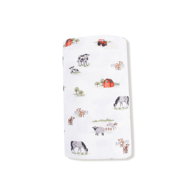 Swaddle Blanket-Little Farm