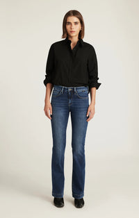 Mavi Vicky Bootcut Jeans - Dark Brush Feather Luxe