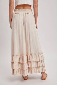Olivia Crinkle Maxi Skirt