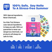 NATPAT Tick Repellent Stickers: Bug Patch