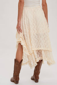 Prairie Fields Lace Skirt