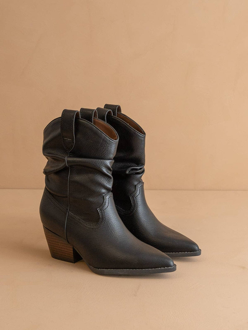 Winona Slouchy Western Bootie