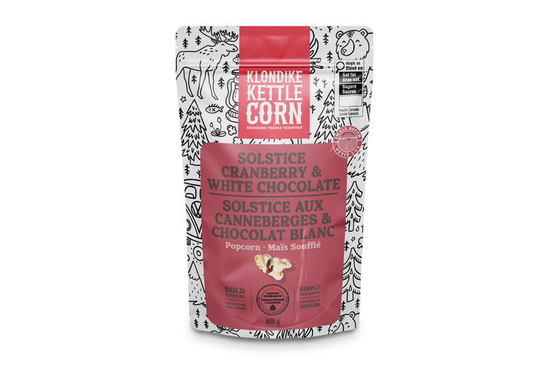 Klondike Kettle Corn - Solstice Cranberry & White Chocolate: Regular