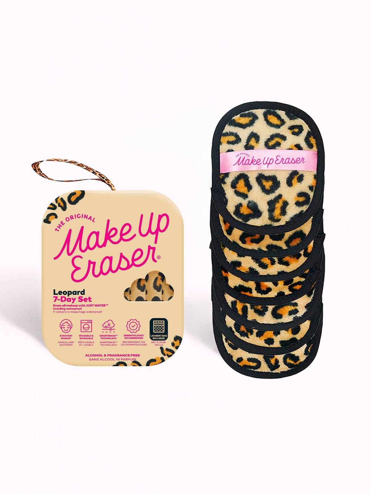 The Original MakeUp Eraser - Leopard 7-Day Set | MakeUp Eraser