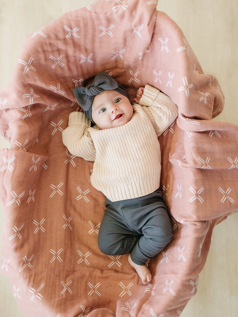 Mebie Baby Organic Leggings - Charcoal