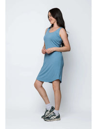 Orb Liv Tank Dress - Dove Blue