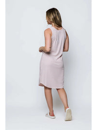 Orb Liv Tank Dress - Pink Stripe