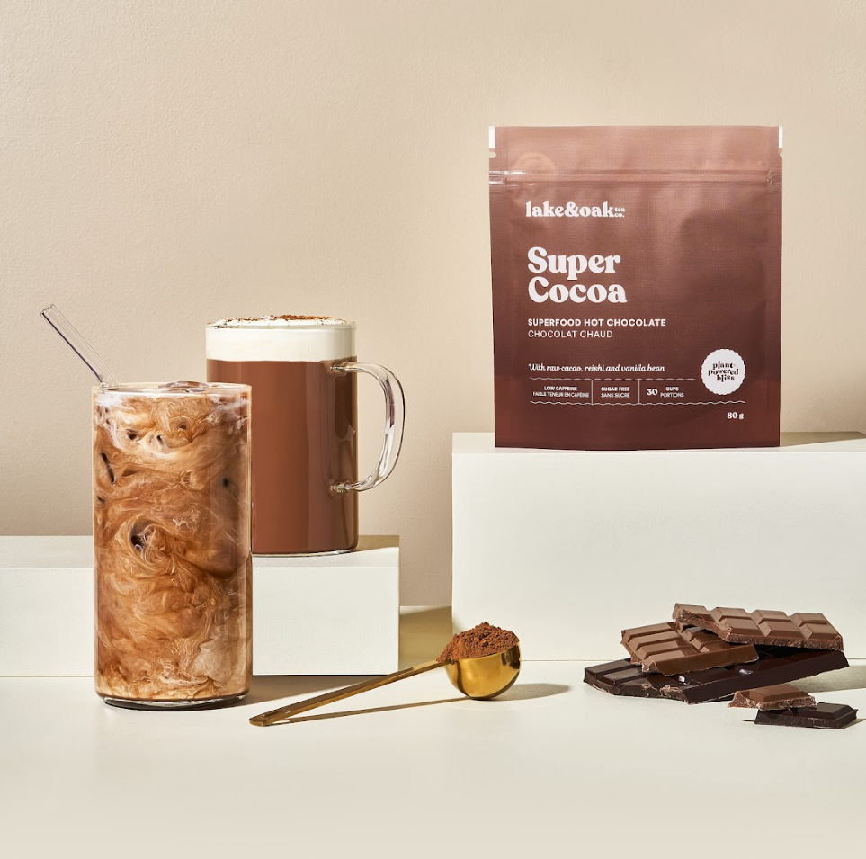 Lake & Oak Tea Co. - Super Cocoa - Superfood Latte Blend