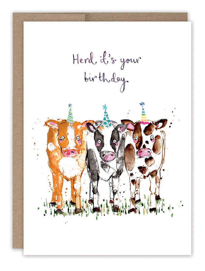 Biely & Shoaf - Cows Herd It's Your Birthday Card