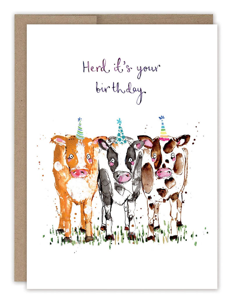 Biely & Shoaf - Cows Herd It's Your Birthday Card