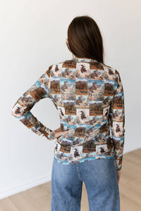 Desert Buckers Mesh Top
