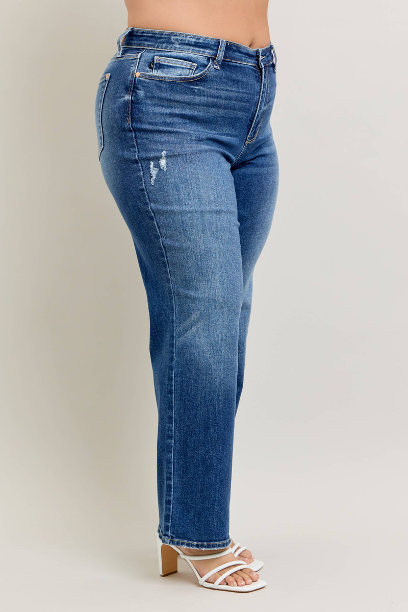 Judy Blue Jeans - Dark Wash 90's Straight Leg