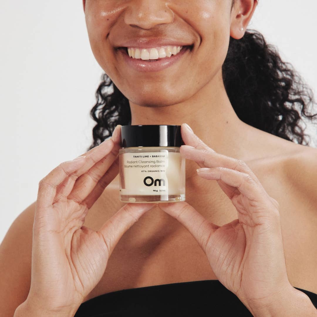 Om Organics Skincare - Tahiti Lime + Babassu Radiant Cleansing Balm