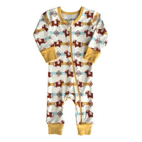 Cat & Dogma - Organic Cotton Zippy - Aztec Pony