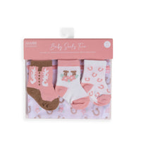 JuJuBe - Baby Socks Trio  Bloomin' Boot