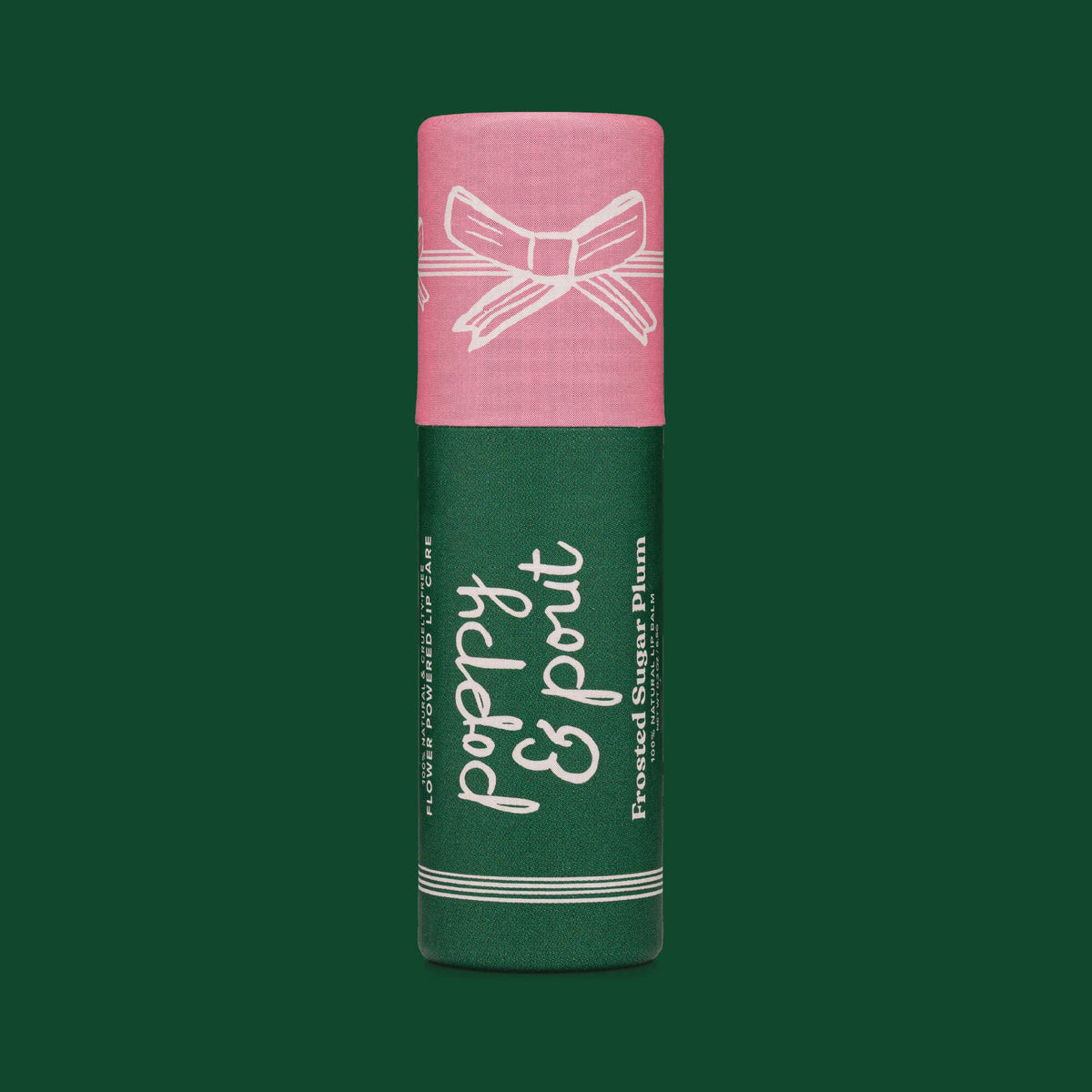 Poppy & Pout - Limited Edition, Lip Balm, Holiday, Frosted Sugar Plum