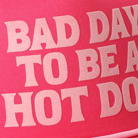 Bad Day to be a Hot Dog - Pink Check