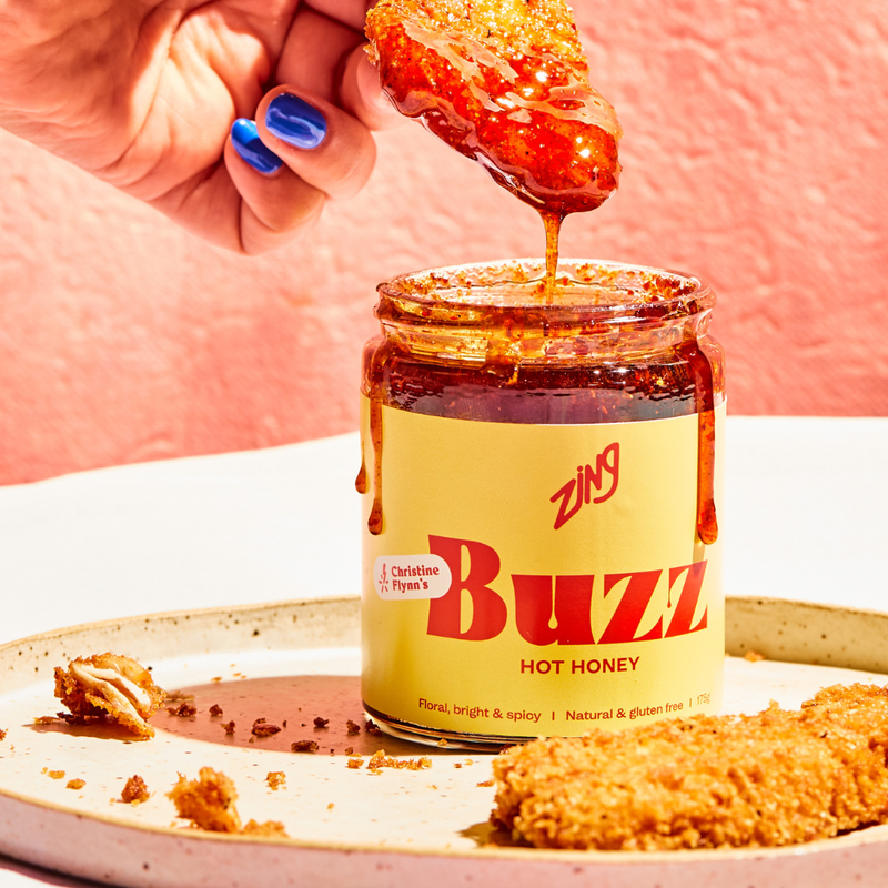 Zing Pantry Shortcuts - Christine Flynn's Buzz Hot Honey Condiment