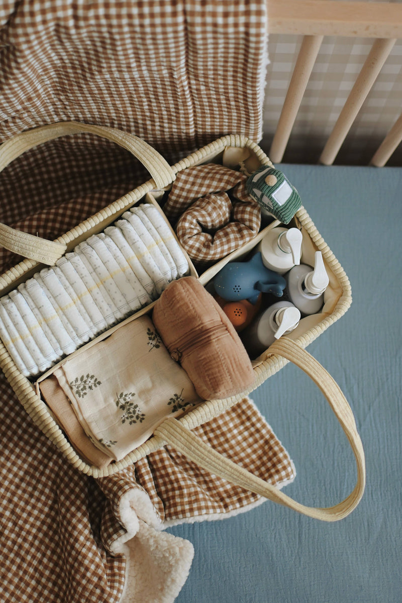 Minika - Diaper Caddy - Cream