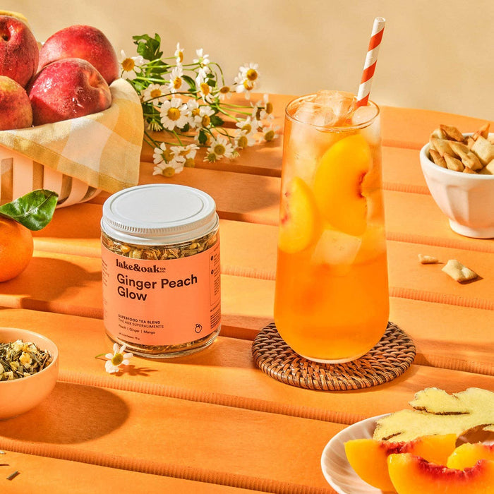 Lake & Oak Tea Co. - Ginger Peach Glow