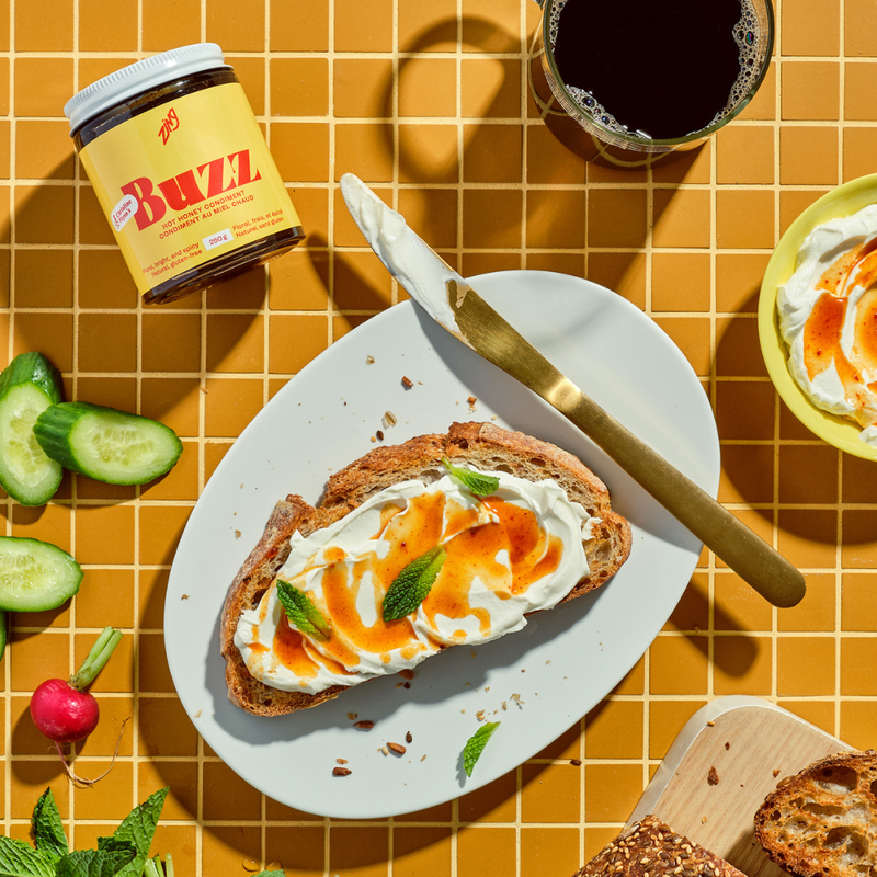 Zing Pantry Shortcuts - Christine Flynn's Buzz Hot Honey Condiment