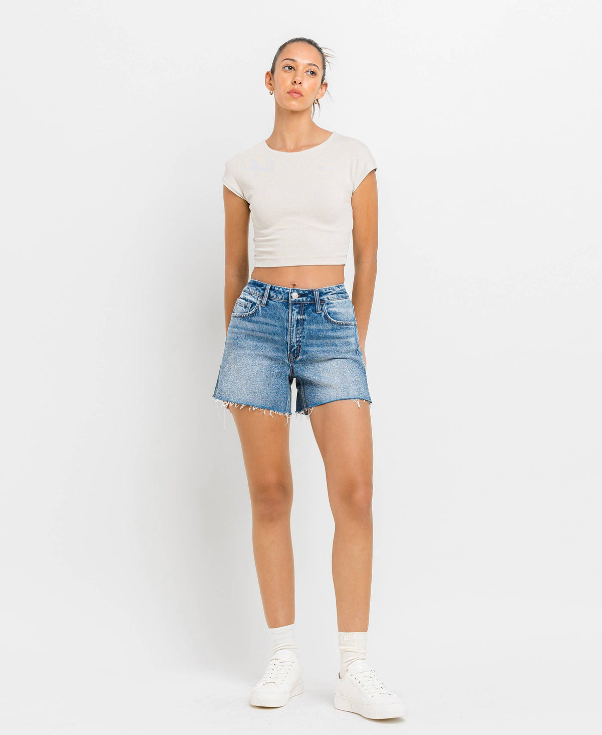 Inner Circle Denim Shorts