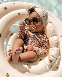 Itzy Ritzy Canada - *New Size* Itzy Soother™ Natural Rubber Paci Sets: Coconut + Toast 6-18 M