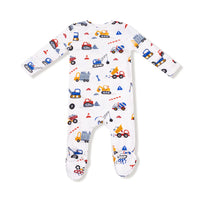 Angel Dear 2 Way Zipper Footie - Crayon Construction
