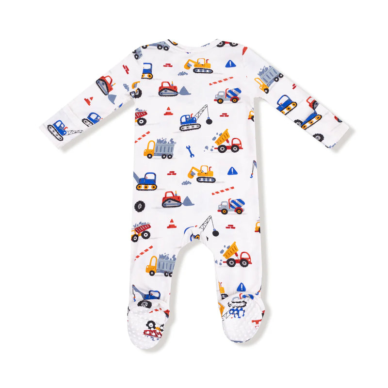 Angel Dear 2 Way Zipper Footie - Crayon Construction