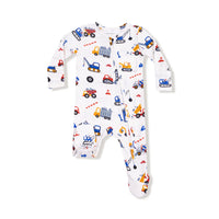 Angel Dear 2 Way Zipper Footie - Crayon Construction