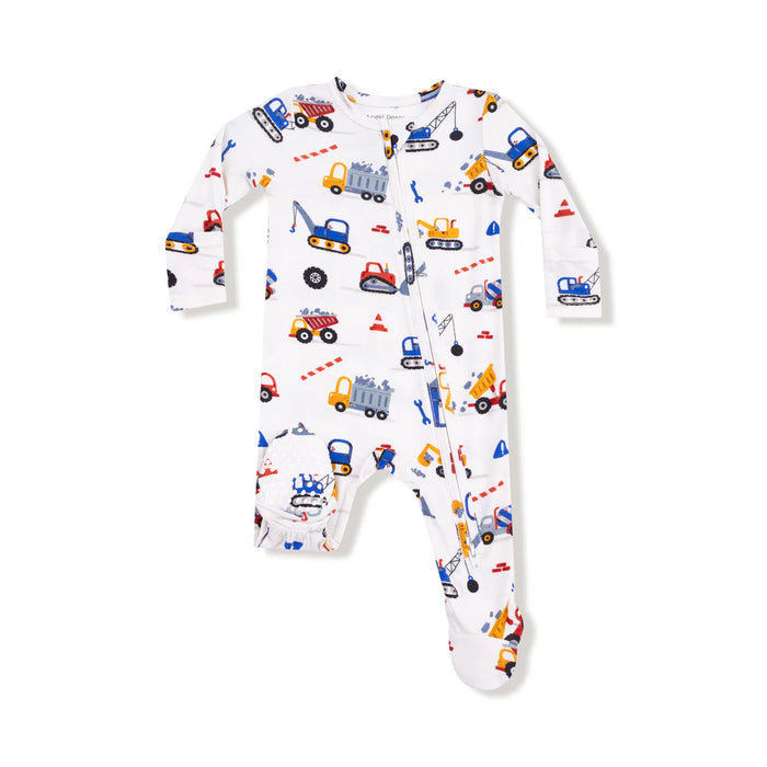 Angel Dear 2 Way Zipper Footie - Crayon Construction