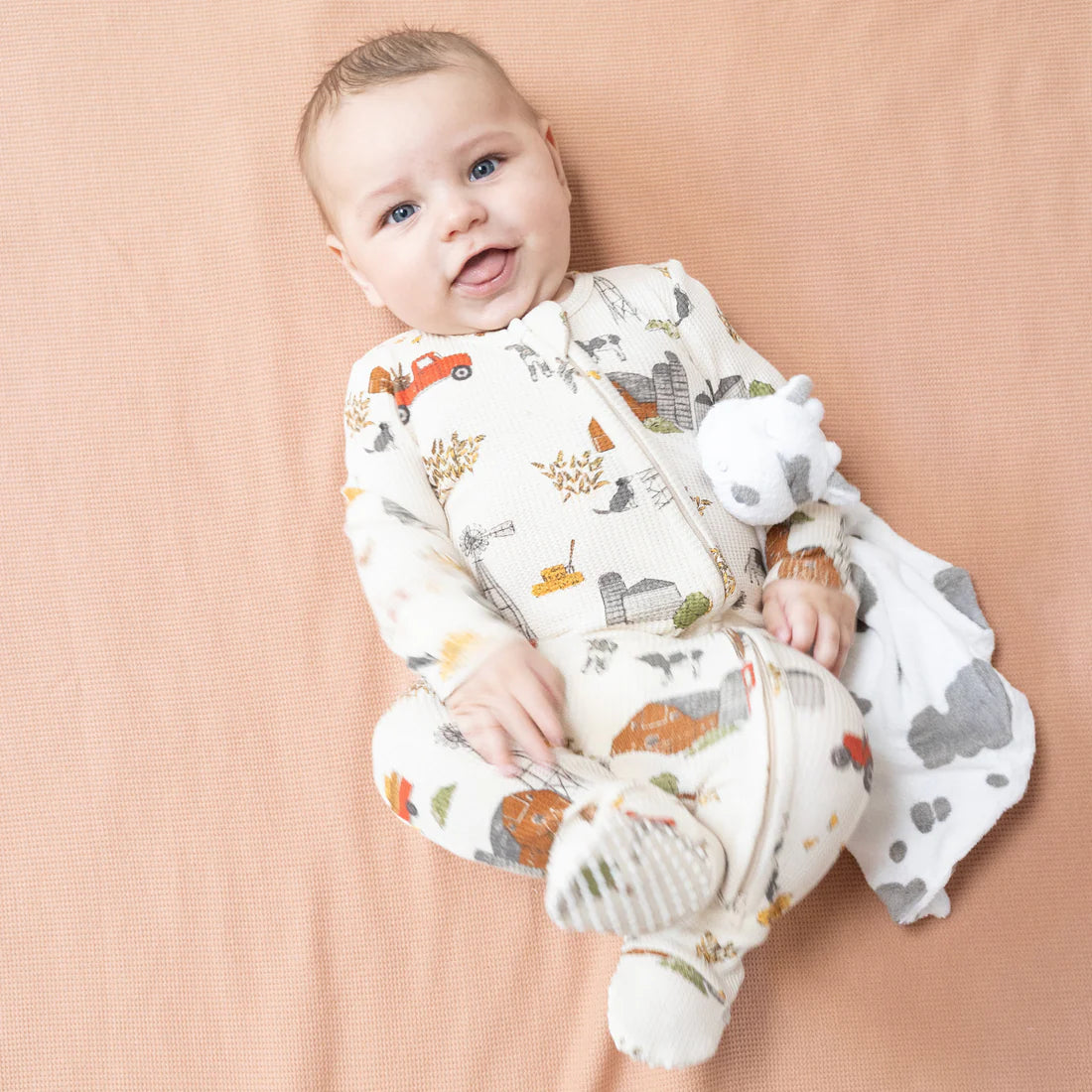 Angel Dear Hay Farmer Footie