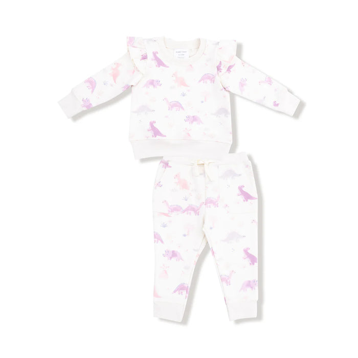 Ruffle Sweatshirt and Jogger Pant