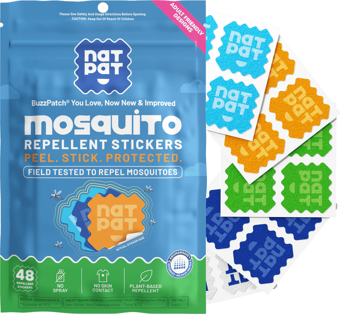NATPAT Buzz Patch - Mosquito Repellent - Adult