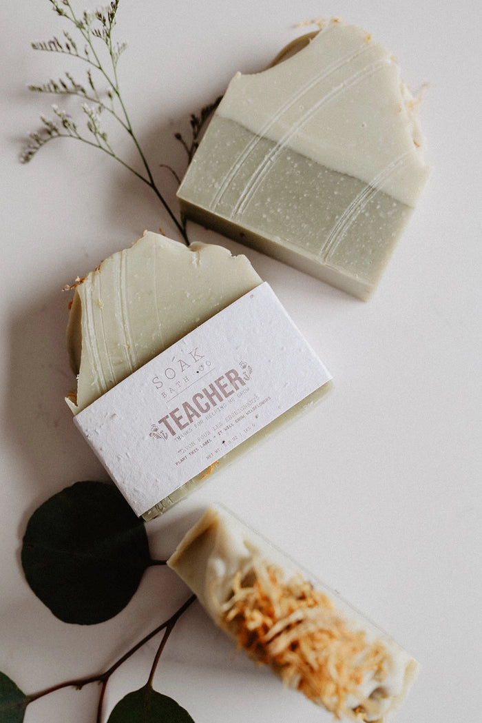 SOAK Bath Co -Teacher Soap Bar