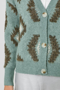 Aztec Cardi - Sage