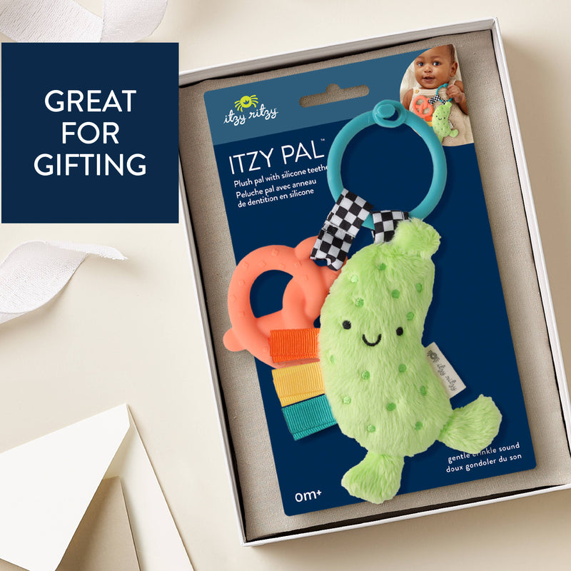 Itzy Ritzy Canada - Itzy Pal™ Plush + Teether: Pickle