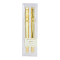 Sweet Water Decor - Gold Metal Pen Set