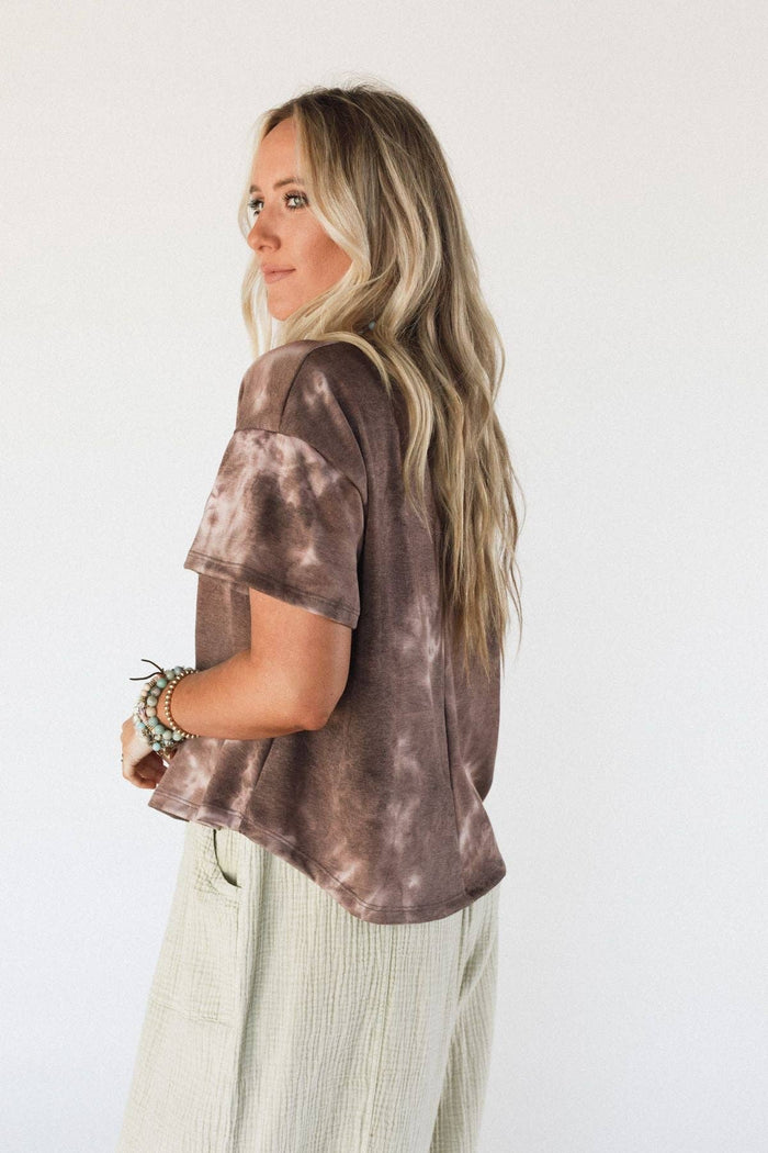 On the Rocks Tie Dyed Tee